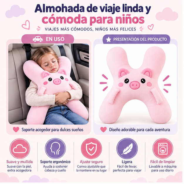 Almohada para viajes Lumi™